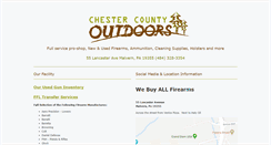 Desktop Screenshot of chestercountyoutdoors.com